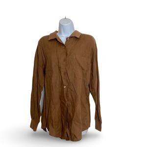 Adam Douglass Linen/Cotton Blend Button Down